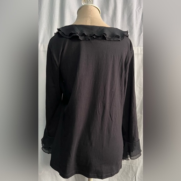 Jones New York Ruffle Blouse - Size XL - Picture 3 of 5